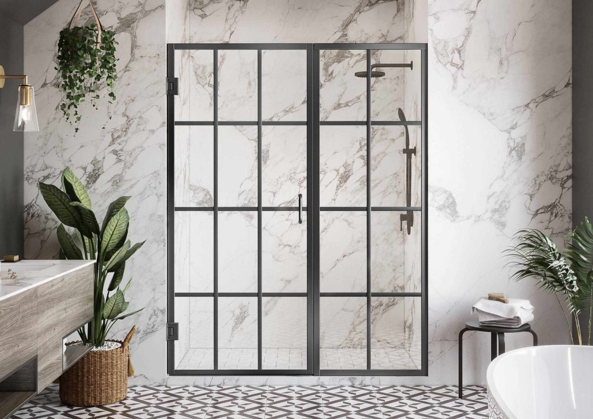 Glass & Tile Works We install shower doors, tile, and remodel