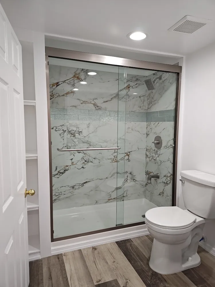 Double sliding door