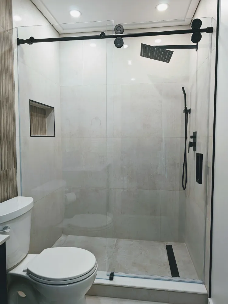 Double sliding door